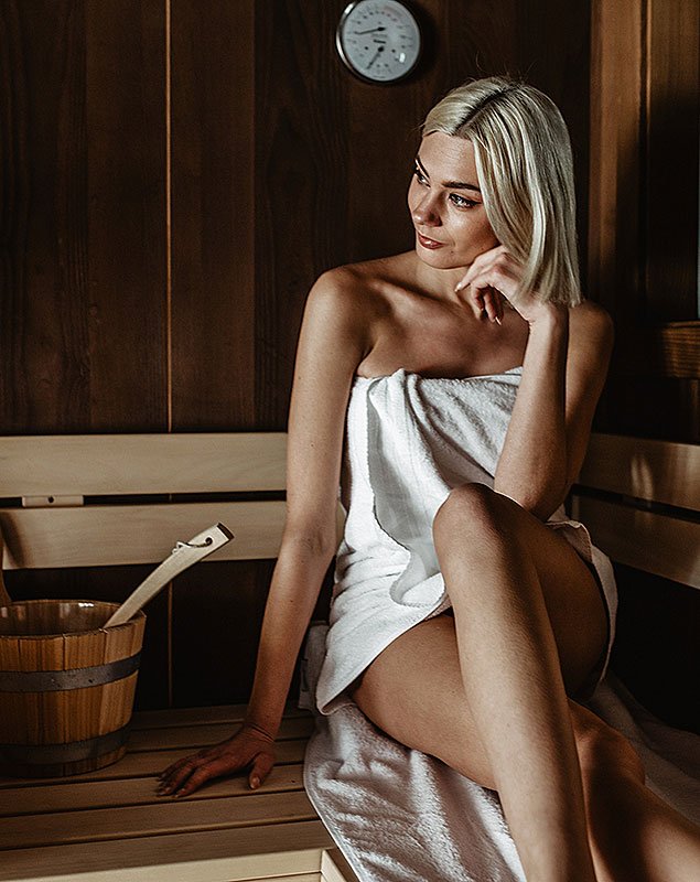 Saunalandschaft Wellnesshotel Bayerischer Wald Saunalanschaft mit 6 verschiednenen Saunen